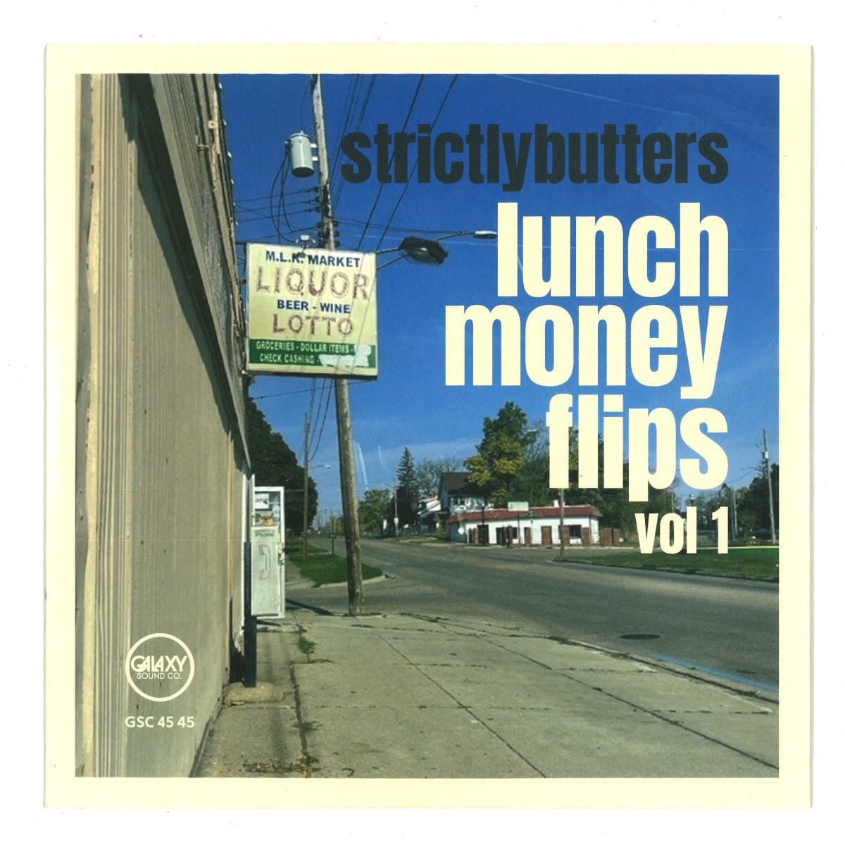 Strictlybutters - Lunch Money Flips Vol. 1: Espresso Con Panna / Pain Au Chocolat (7-inch)