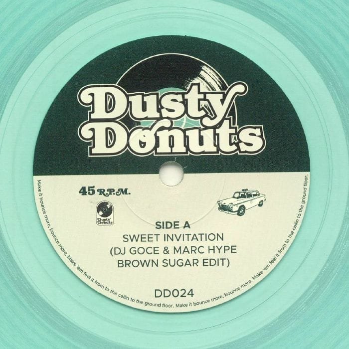 DJ Goce & DJ Chvare - Sweet Invitation / Cosmic Conversations (Black) (Black 7-inch)