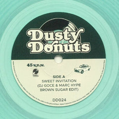 DJ Goce & DJ Chvare - Sweet Invitation / Cosmic Conversations (Black) (Black 7-inch)