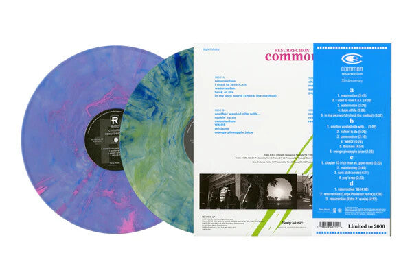 Common - Resurrection: 30th Anniversary (2x LP Muli-Colored Swirl Vinyl Edition LP)
