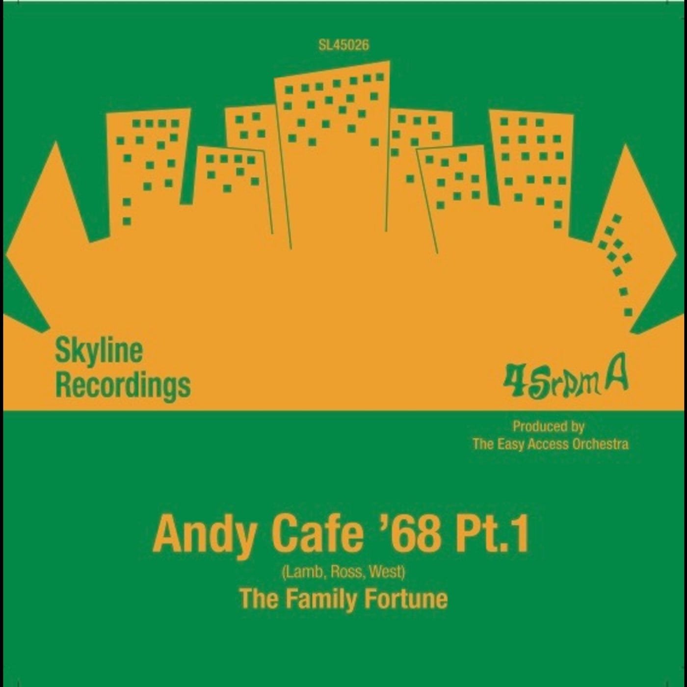 The Family Fortune - Andys Cafe '68 Part 1 & 2 (7-inch)