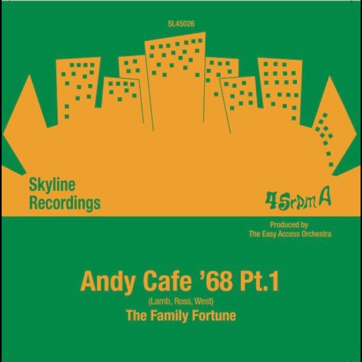 The Family Fortune - Andys Cafe '68 Part 1 & 2 (7-inch)