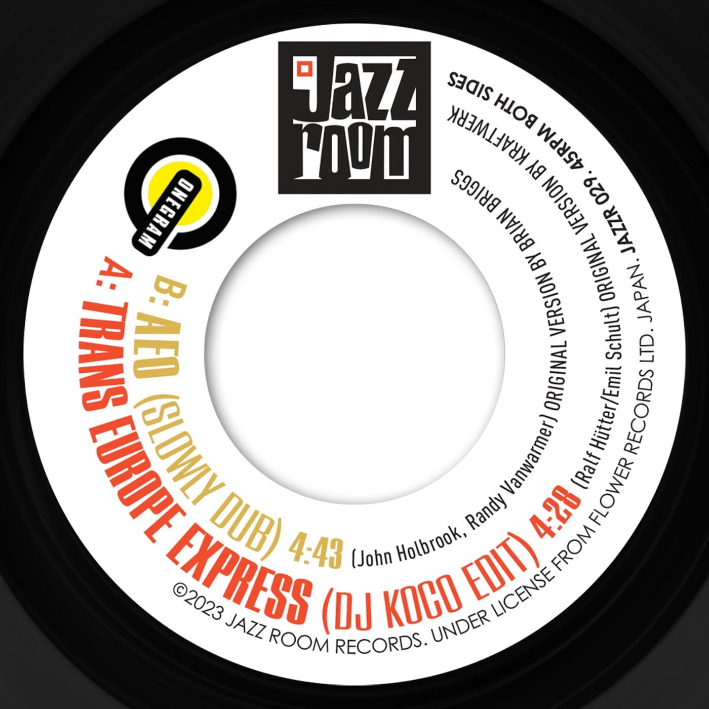 Onegram - Trans Europe Express (DJ Koco Edit) (7-inch)