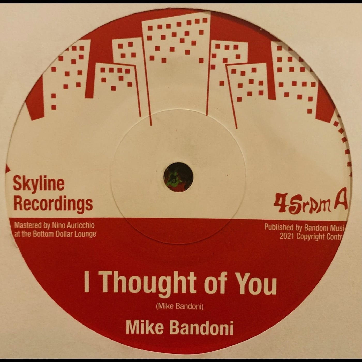 Mike Bandoni - I Thought Of You (7-inch)