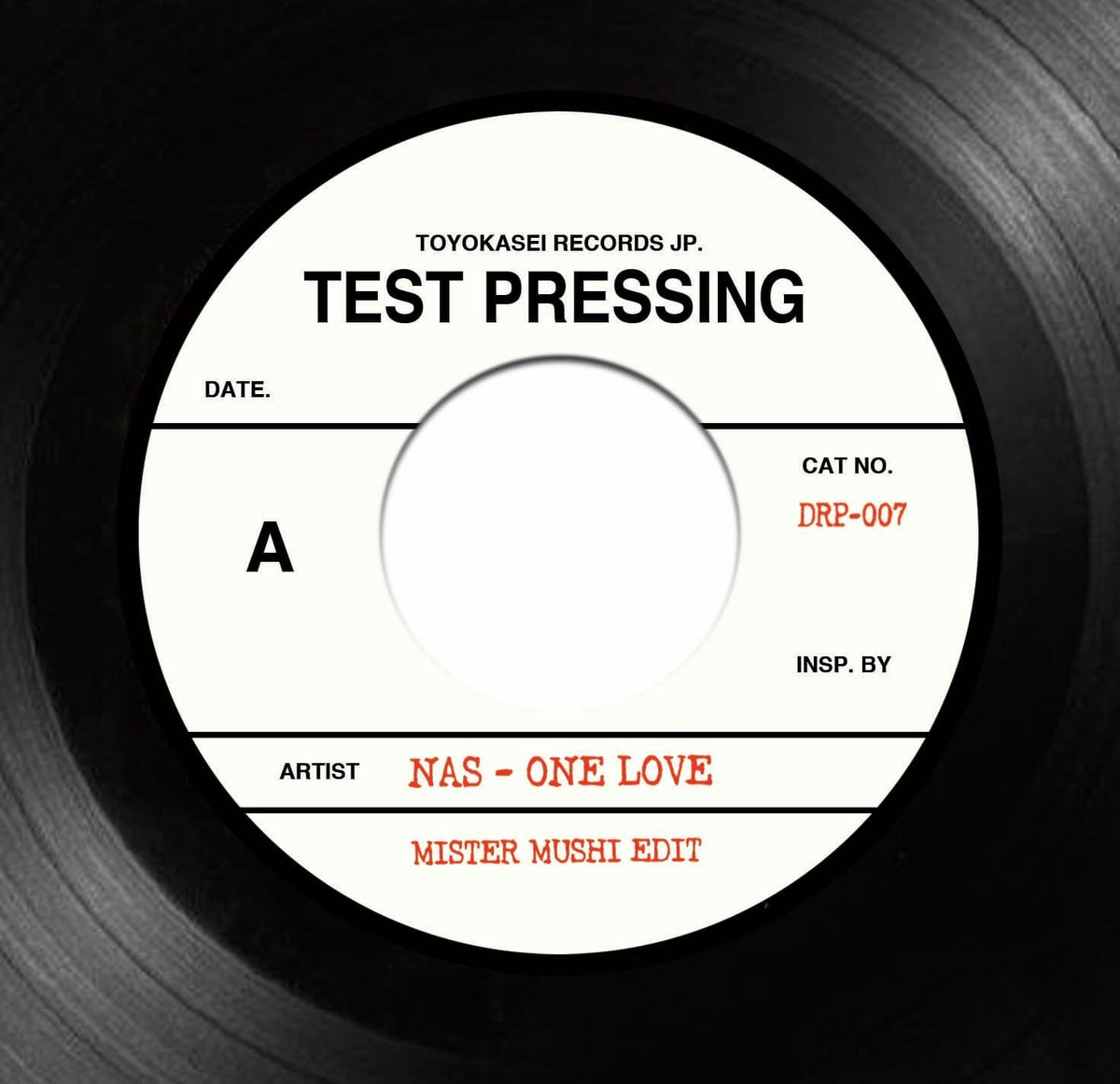 Nas - One Love (Mister Mushi Edit) (7-inch)
