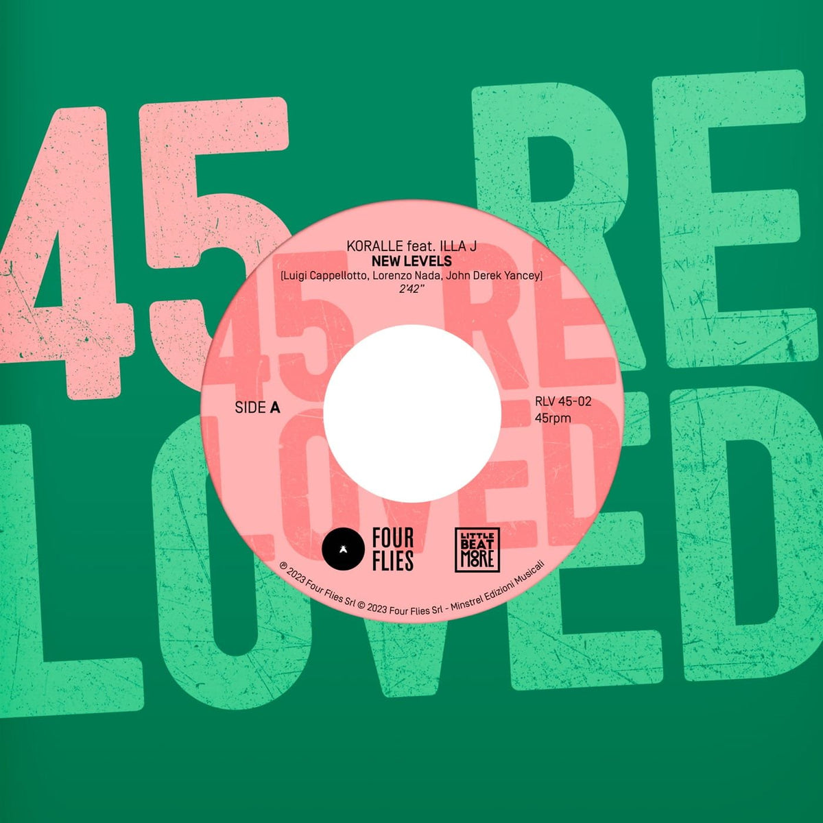 Koralle & Modern Sound Qua - New Levels (7-inch)