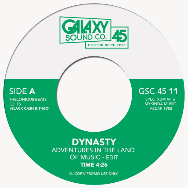 Dynasty / Cesar Mariano & Cia. - Adventures In The Land Of Music / Metrópole (7-inch)