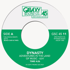 Dynasty / Cesar Mariano & Cia. - Adventures In The Land Of Music / Metrópole (7-inch)