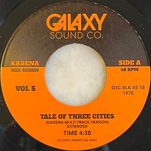 Salsoul Orchestra, The - Tale Of Three Cities / Get Happy (7-inch)