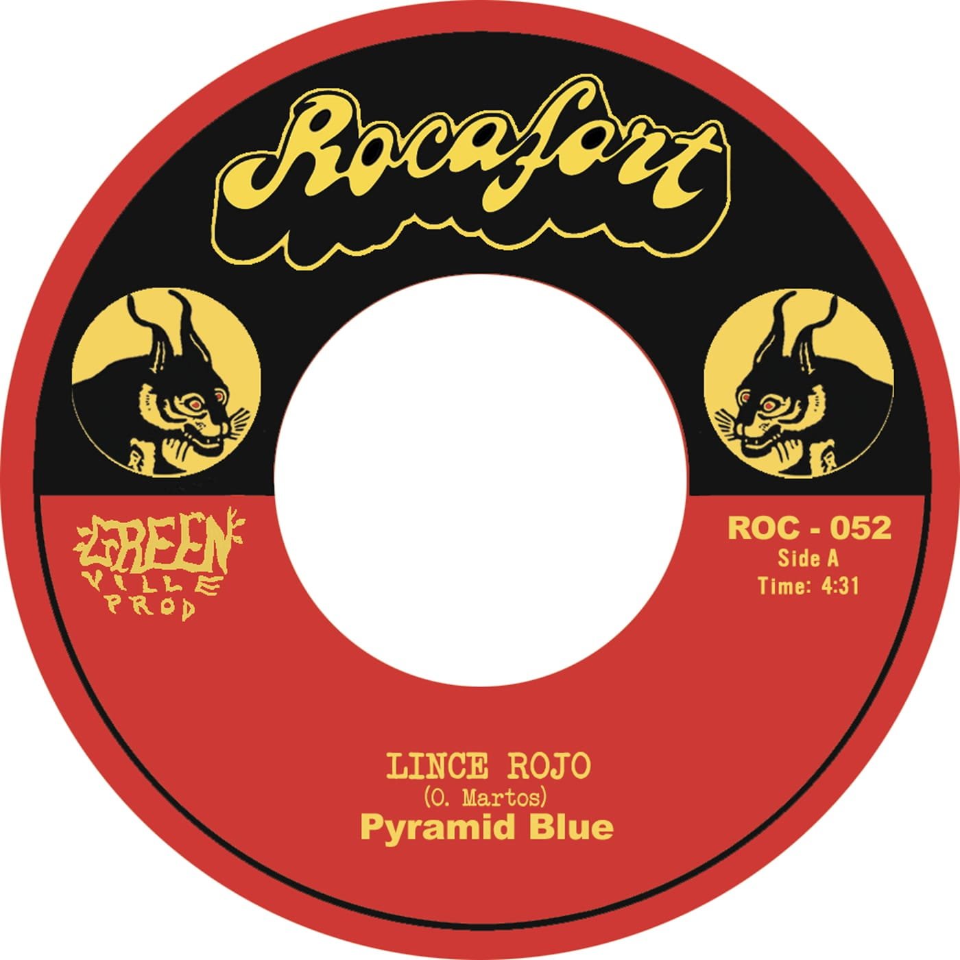 Pyramid Blue - Lince Rojo (7-inch)
