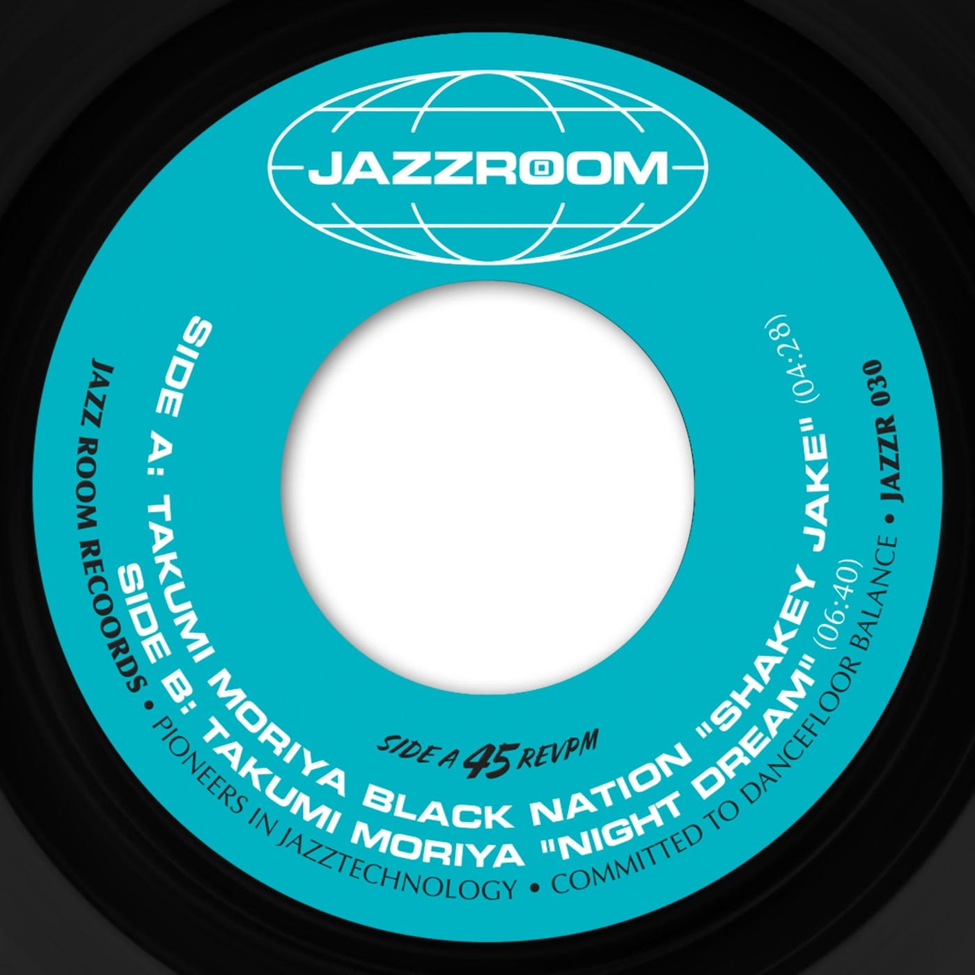 Takumi Moriya Black Nation - Shakey Jake (7-inch)