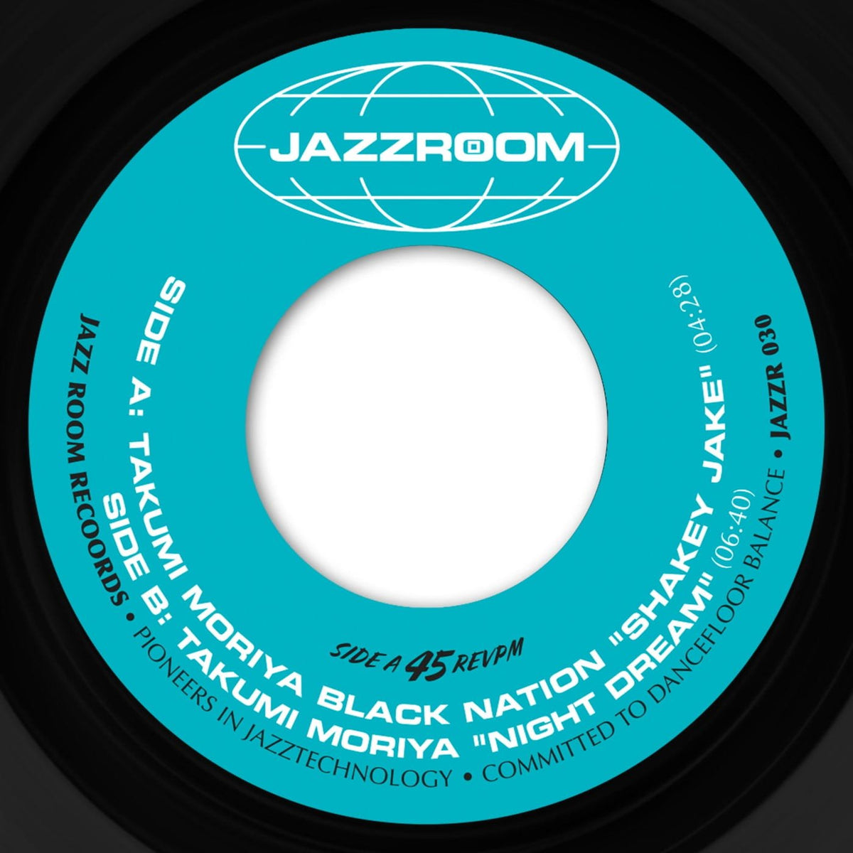 Takumi Moriya Black Nation - Shakey Jake (7-inch)