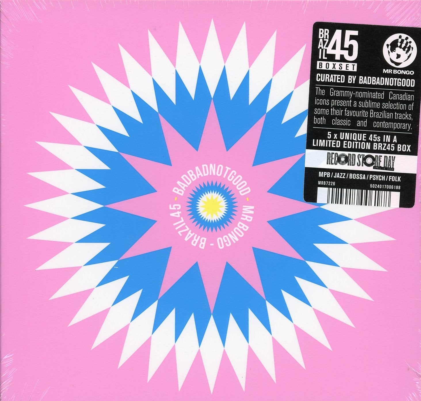 BADBADNOTGOOD - Brazil 45 Box Set (7″ vinyl box set 7-inch)