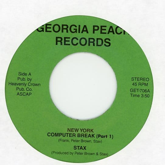 New York - Computer Break (Part 1 & 2) (7-inch)