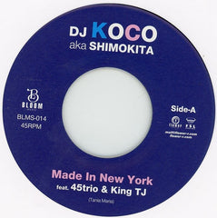 DJ Koco aka Shimokita - Made In New York (7-inch)