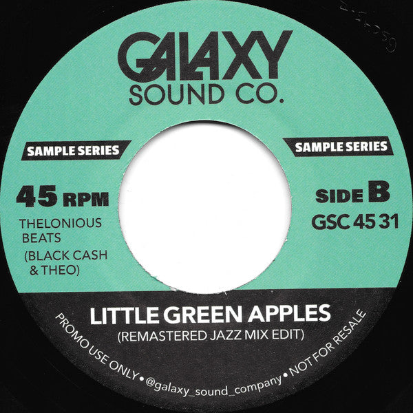 Willie Mitchell / Monk Higgins - Groovin' / Little Green Apples (7-inch)