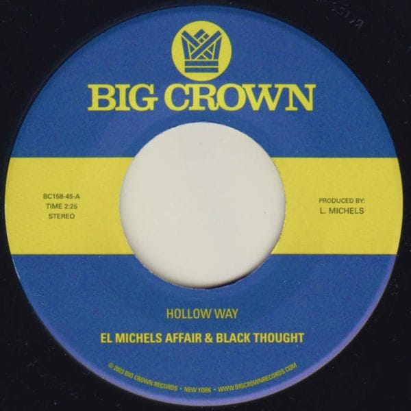 El Michels Affair & Black Thought - 7 inch vinyl