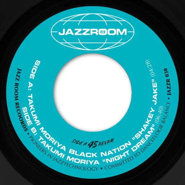 Takumi Moriya Black Nation - Shakey Jake - 7 inch Single
