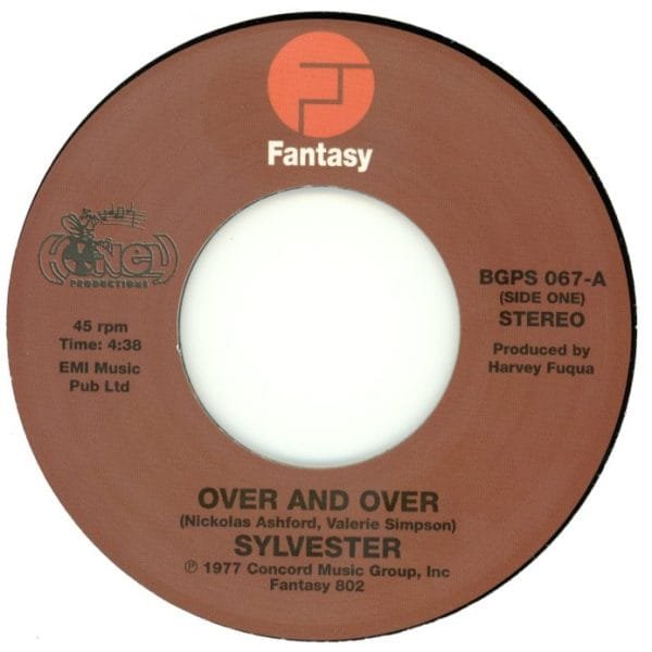 Sylvester - Over & Over - 7 inch vinyl