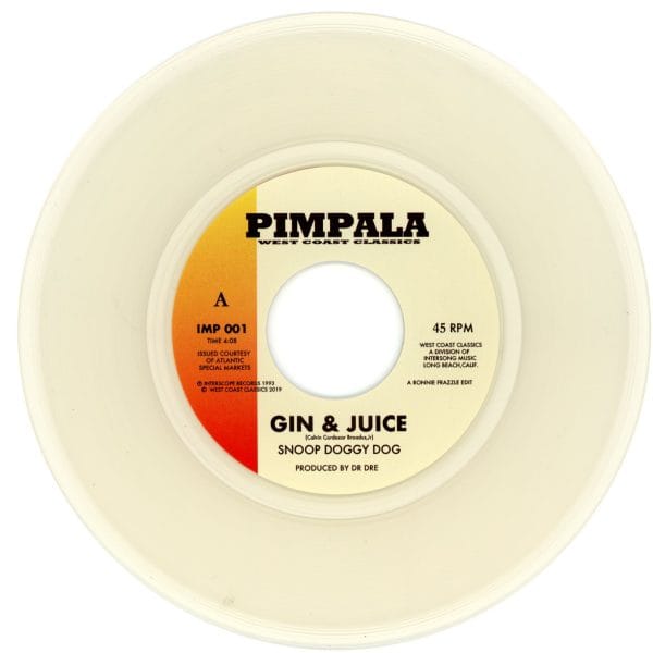 Snoop Dogg - Gin and Juice 7 inch