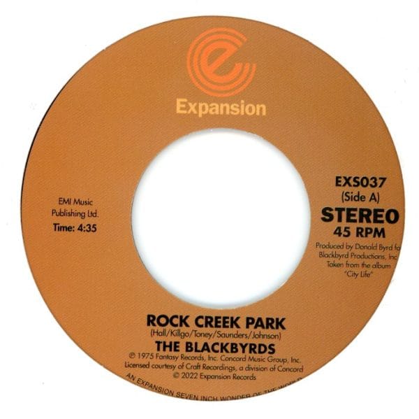 Rock Creek Park - 7 inch vinyl